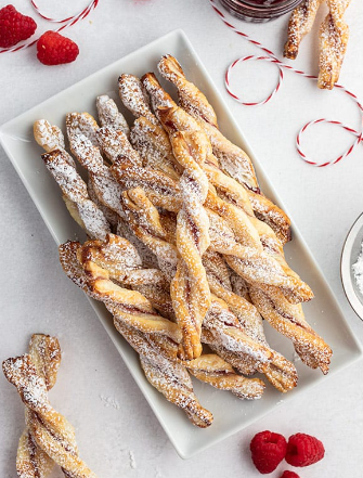 Raspberry Red Chile Twists