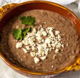 Frijoles Refritos Con Chile Verde Hatch