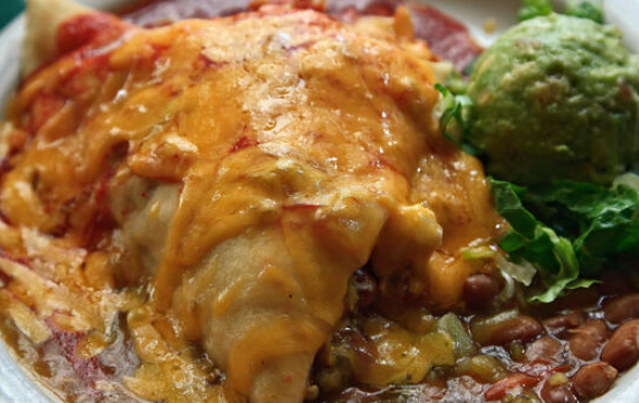 Red Chile Beef Stuffed Sopapillas