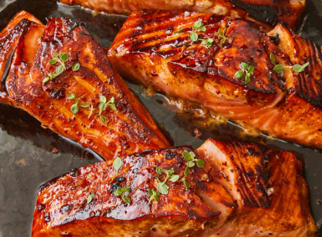 Red Chile Honey Glazed Salmon – #1 Ranked New Mexico Salsa & Chile Powder | Made in New Mexico