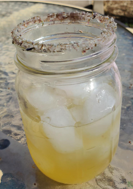 margarita de lavanda
