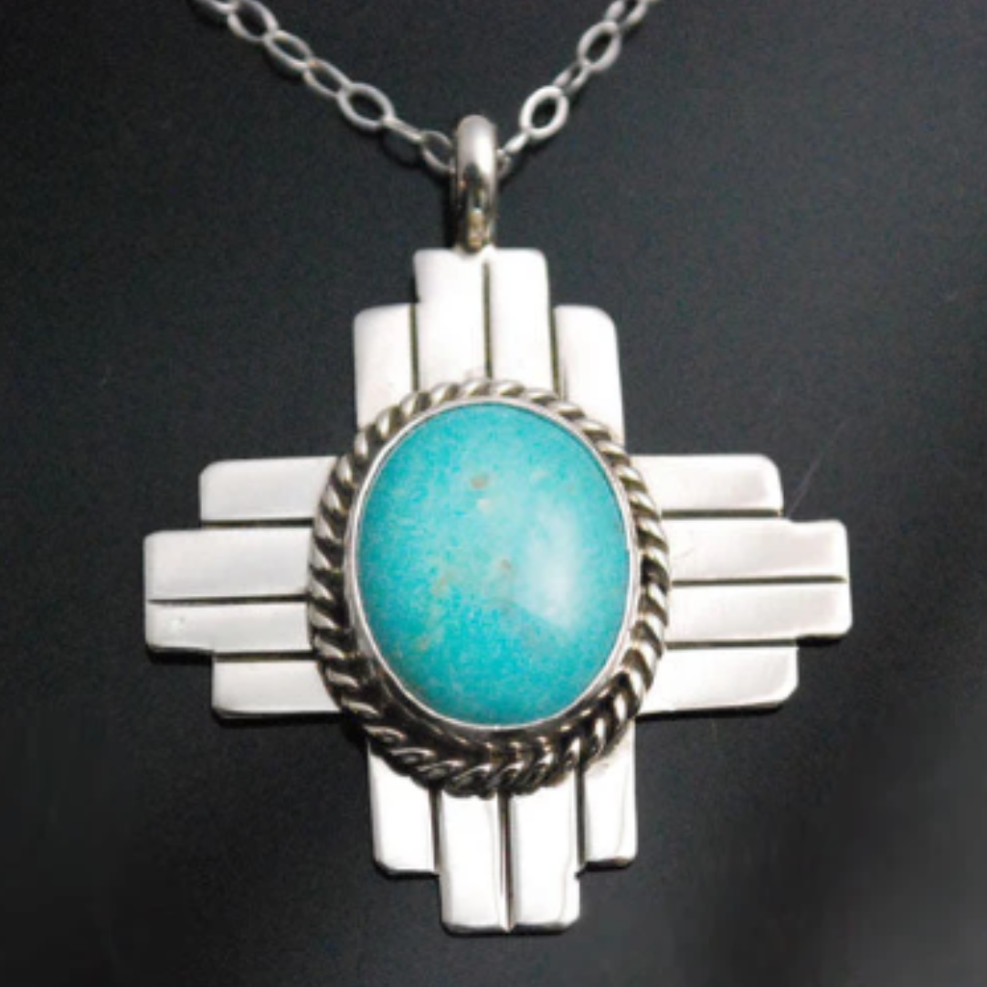 Turquoise Zia Necklace