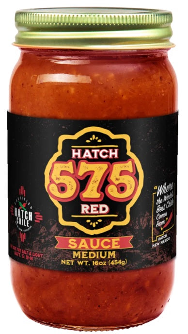 575 Red Chile Sauce Medium-Made in New Mexico