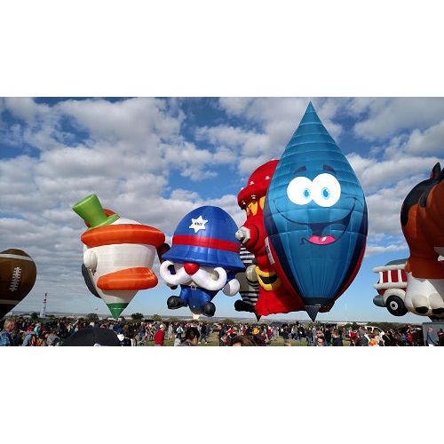 Balloon Fiesta Giclee-#1 Ranked New Mexico Salsa & Chile Powder | Made in New Mexico