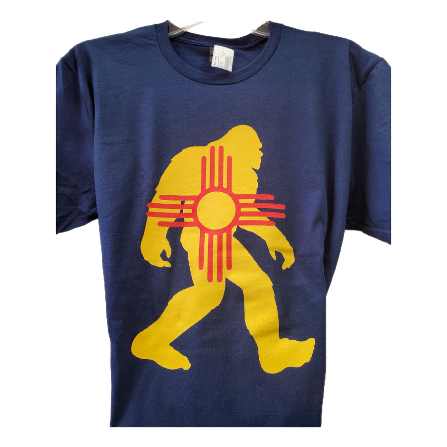 Bigfoot Zia T Shirt-#1 Ranked New Mexico Salsa & Chile Powder | Made in New Mexico