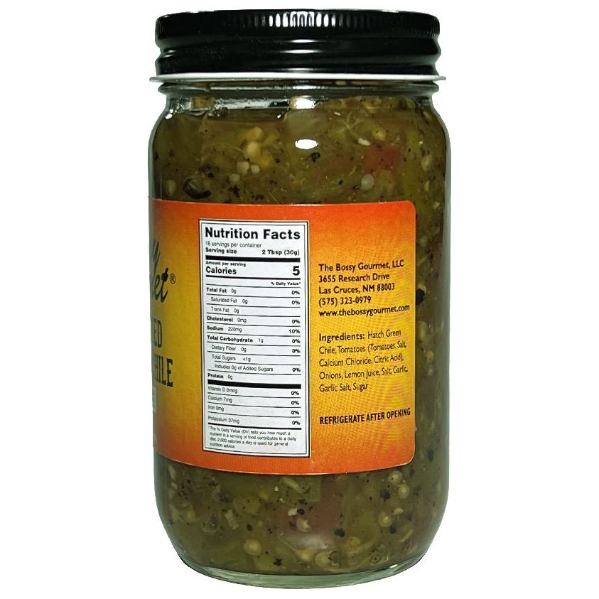 Bossy Gourmet Hatch Green Chile Salsa-#1 Ranked New Mexico Salsa & Chile Powder | Made in New Mexico