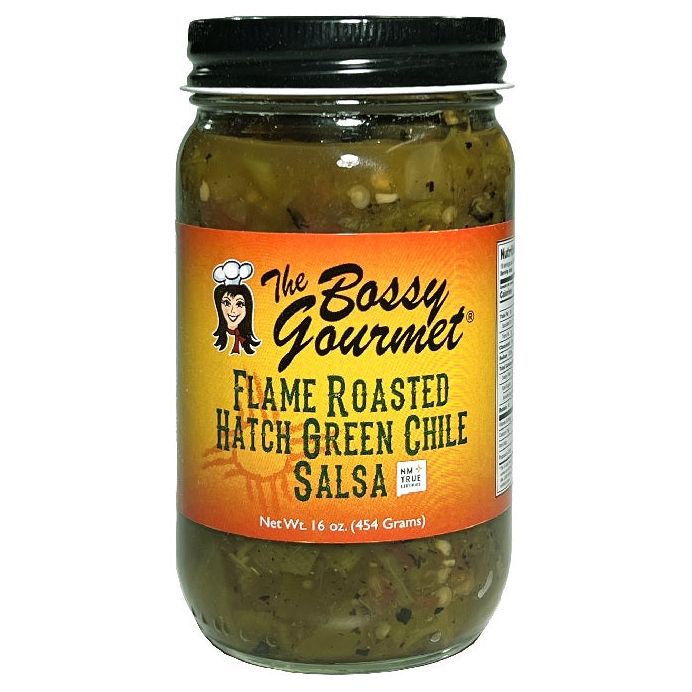 Bossy Gourmet Hatch Green Chile Salsa-#1 Ranked New Mexico Salsa & Chile Powder | Made in New Mexico
