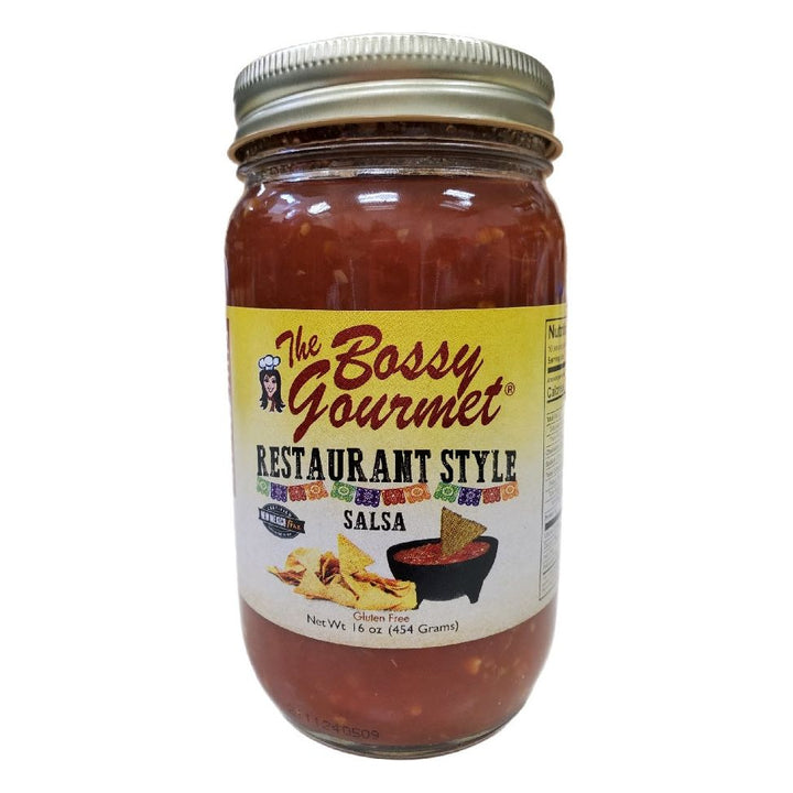 Bossy gourmet Restaurant Style Salsa-#1 Ranked New Mexico Salsa & Chile Powder | Made in New Mexico