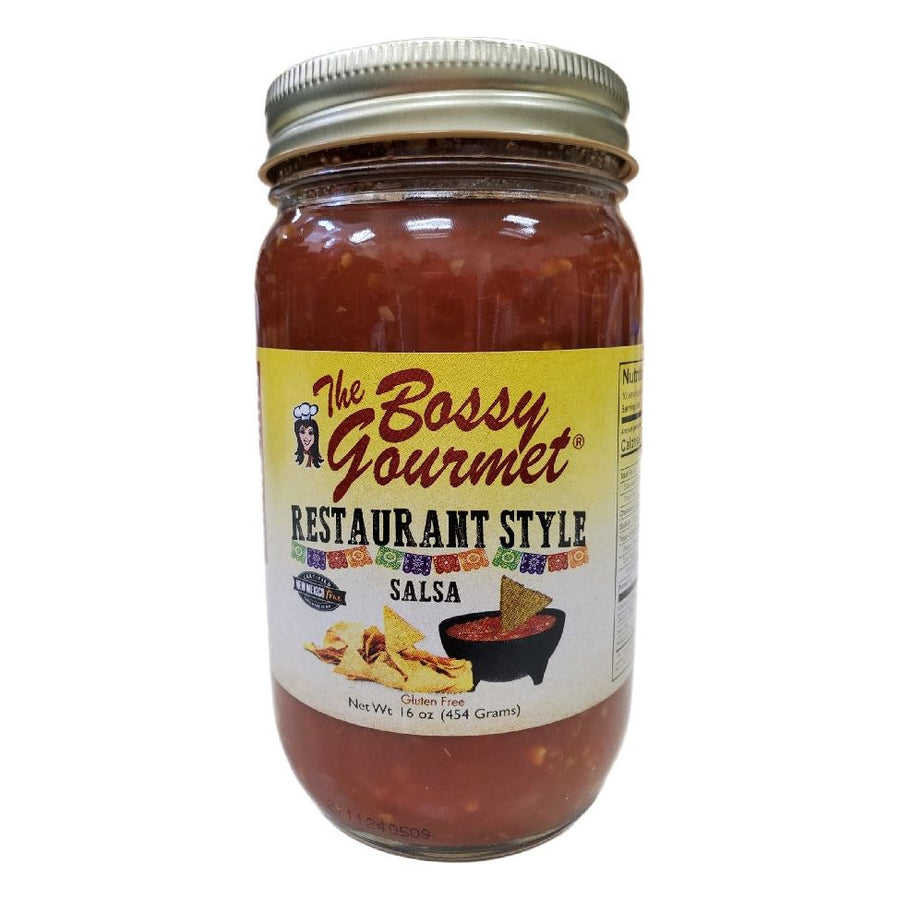Bossy gourmet Restaurant Style Salsa-#1 Ranked New Mexico Salsa & Chile Powder | Made in New Mexico