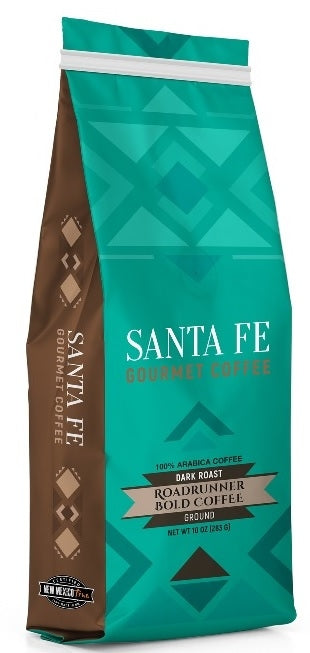 Buy Santa Fe Gourmet Coffee Roadrunner Bold Ground-#1 Ranked New Mexico Salsa &amp; Chile Powder | Made in New Mexico