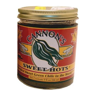 Cannon's Sweet Hots Sweet Green Chile-#1 Ranked New Mexico Salsa & Chile Powder | Made in New Mexico