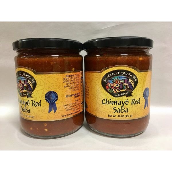 Chimayo Red Chile Salsa from Santa Fe Seasons-#1 Ranked New Mexico Salsa & Chile Powder | Made in New Mexico