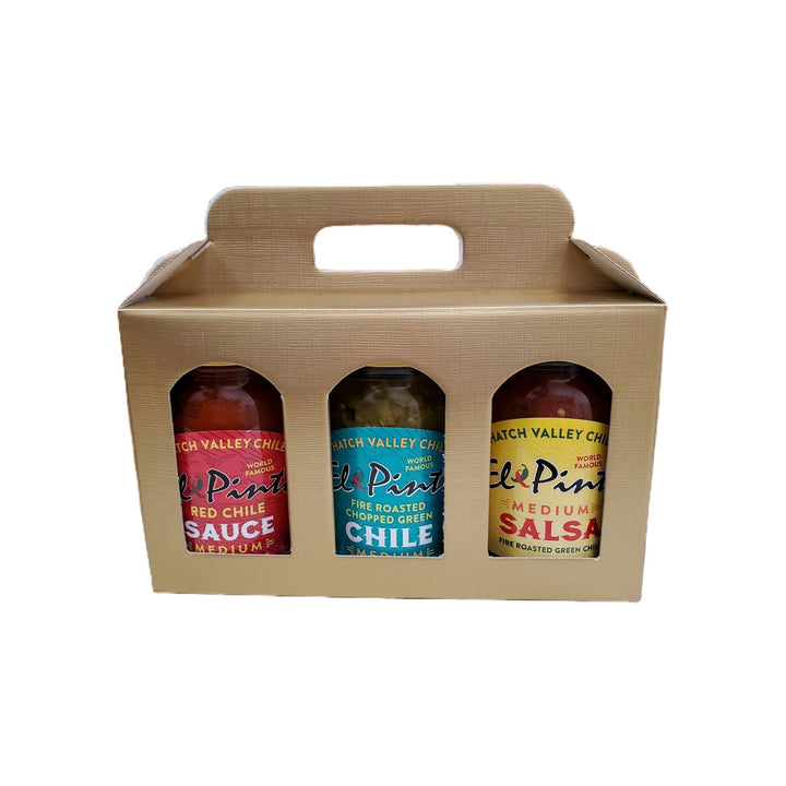 El Pinto 3 Pack-#1 Ranked New Mexico Salsa & Chile Powder | Made in New Mexico