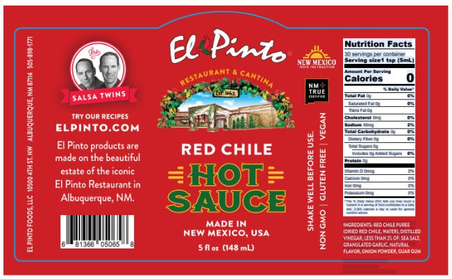 El Pinto Red Chile Hot Sauce-#1 Ranked New Mexico Salsa &amp; Chile Powder | Made in New Mexico