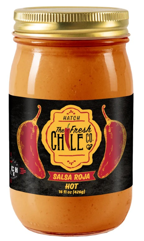 Fresh Chile Company Salsa Roja Hot-#1 Ranked New Mexico Salsa &amp; Chile Powder | Made in New Mexico