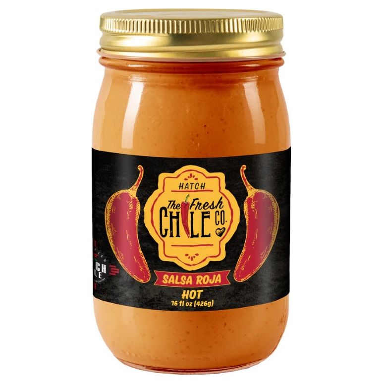 Fresh Chile Company Salsa Roja Hot-#1 Ranked New Mexico Salsa & Chile Powder | Made in New Mexico