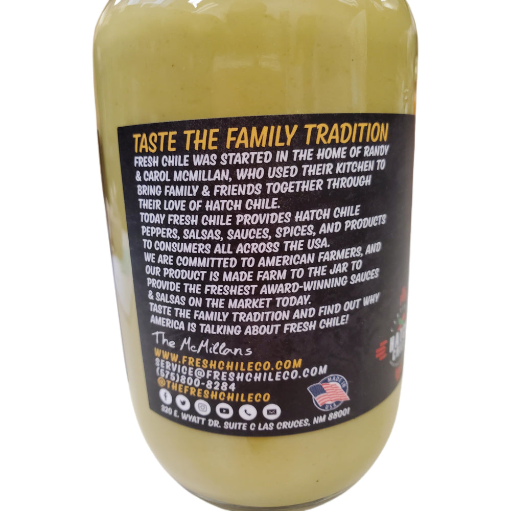 Fresh Chile Company Salsa Verde Hot-#1 Ranked New Mexico Salsa & Chile Powder | Made in New Mexico