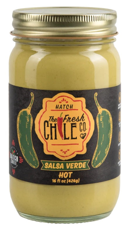 Fresh Chile Company Salsa Verde Hot-#1 Ranked New Mexico Salsa &amp; Chile Powder | Made in New Mexico