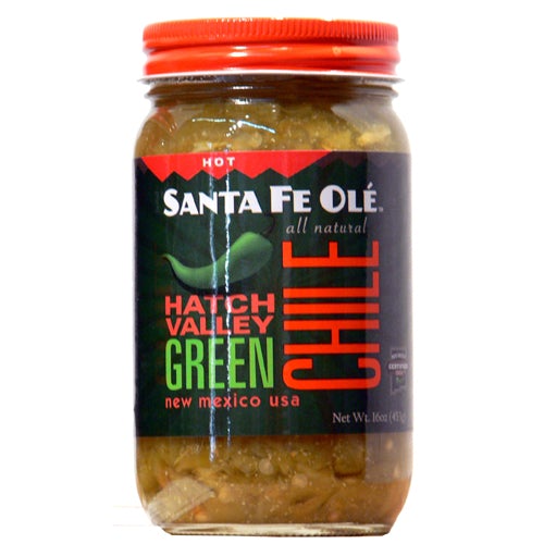 Hatch Green Chile Santa Fe Ole-#1 Ranked New Mexico Salsa &amp; Chile Powder | Made in New Mexico