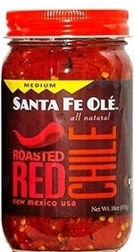 Hatch Roasted Red Chile Santa Fe Ole-#1 Ranked New Mexico Salsa &amp; Chile Powder | Made in New Mexico