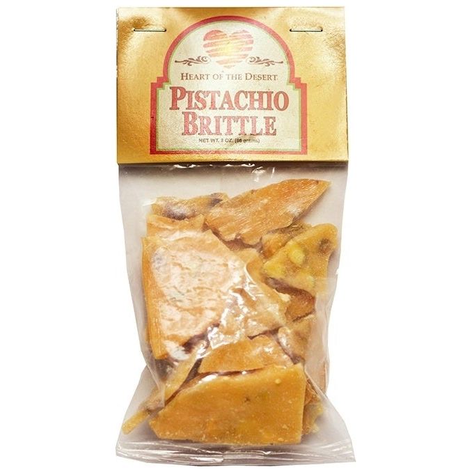 Heart of the Desert Pistachio Brittle-#1 Ranked New Mexico Salsa & Chile Powder | Made in New Mexico