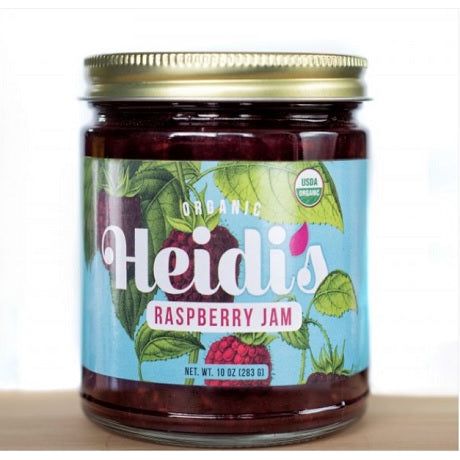 Heidi's Organic Raspberry Jam-#1 Ranked New Mexico Salsa & Chile Powder | Made in New Mexico