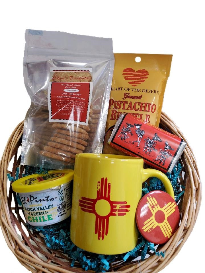 I Love New Mexico Gift Basket-#1 Ranked New Mexico Salsa &amp; Chile Powder | Made in New Mexico