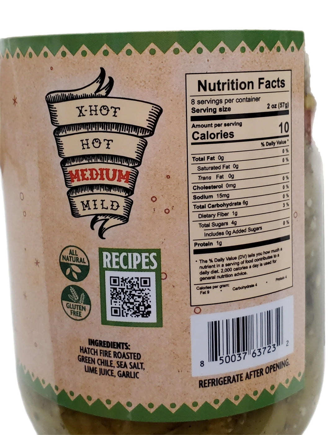 La Posta  Diced Green Chile/Medium