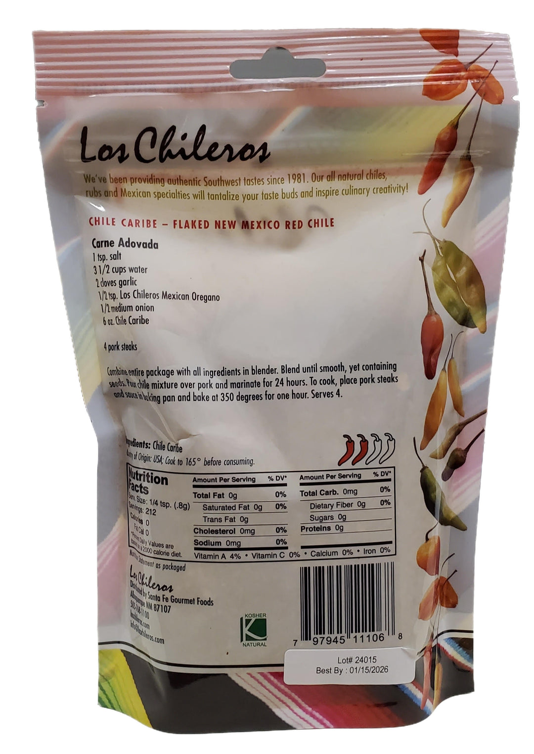 Los Chileros NM Chile Caribe
