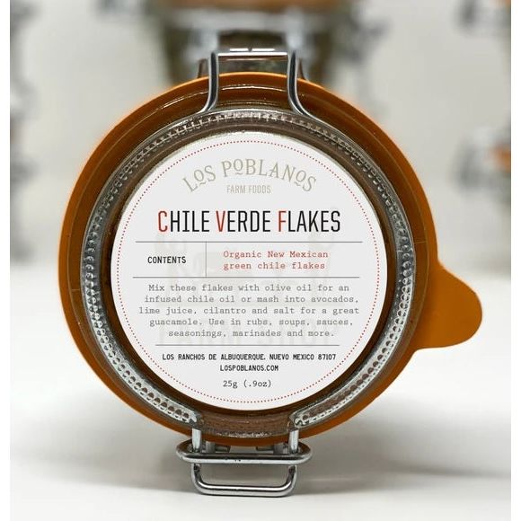Los Poblanos Organic Red & Green Chile Flakes Gift Set-#1 Ranked New Mexico Salsa & Chile Powder | Made in New Mexico