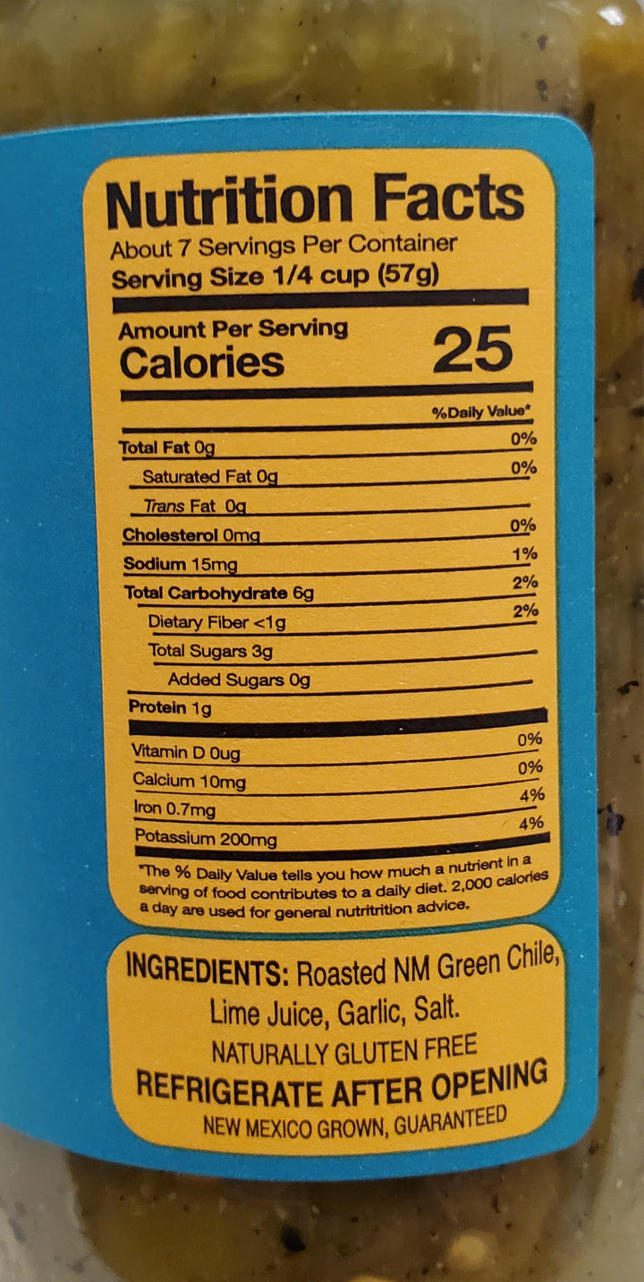 Los Roast medium diced green chile