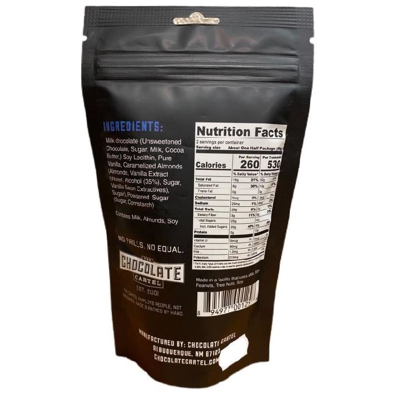 Milk Chocolate Covered Almonds-#1 Ranked New Mexico Salsa & Chile Powder | Made in New Mexico