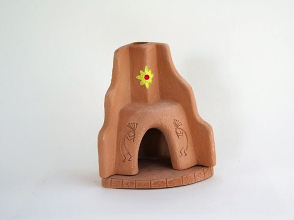 NM Kiva Fireplace Incense Burner-#1 Ranked New Mexico Salsa &amp; Chile Powder | Made in New Mexico