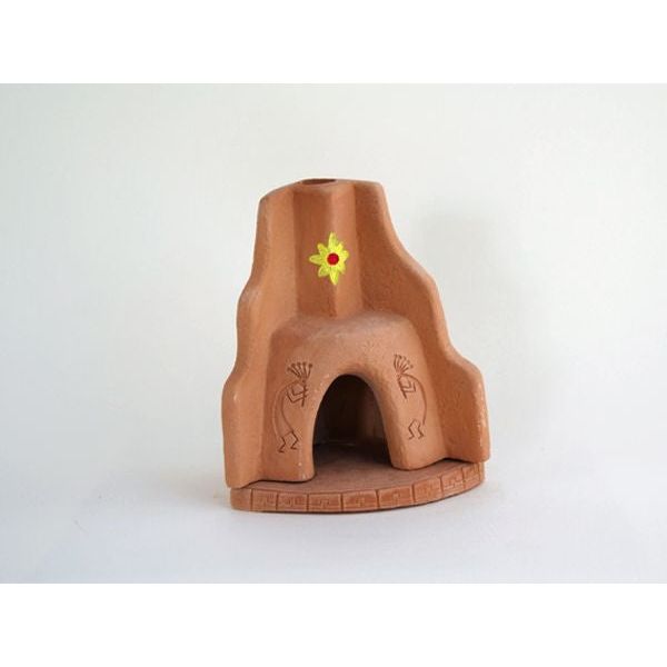 NM Kiva Fireplace Incense Burner-#1 Ranked New Mexico Salsa & Chile Powder | Made in New Mexico
