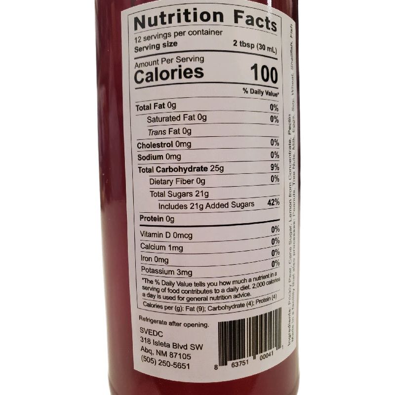 NM Prickly Pear Syrup-#1 Ranked New Mexico Salsa & Chile Powder | Made in New Mexico