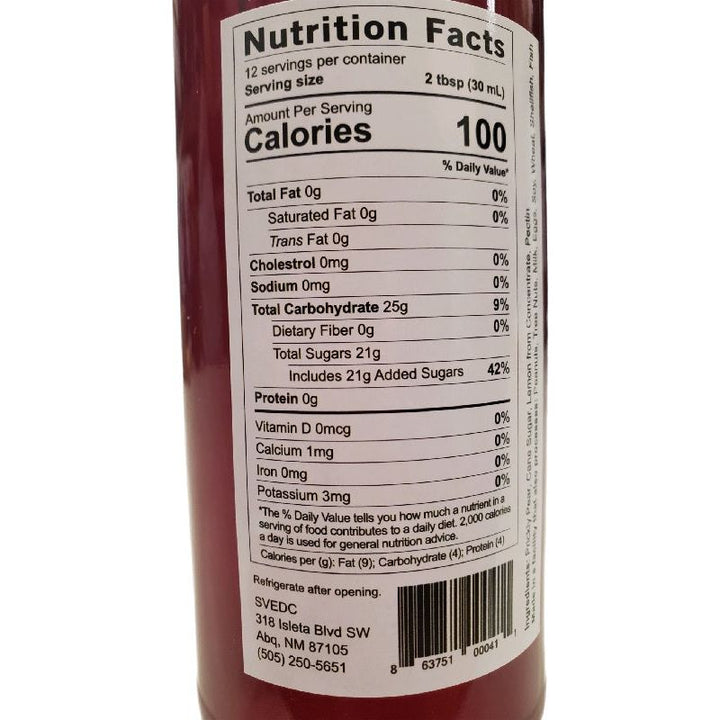 NM Prickly Pear Syrup-#1 Ranked New Mexico Salsa & Chile Powder | Made in New Mexico
