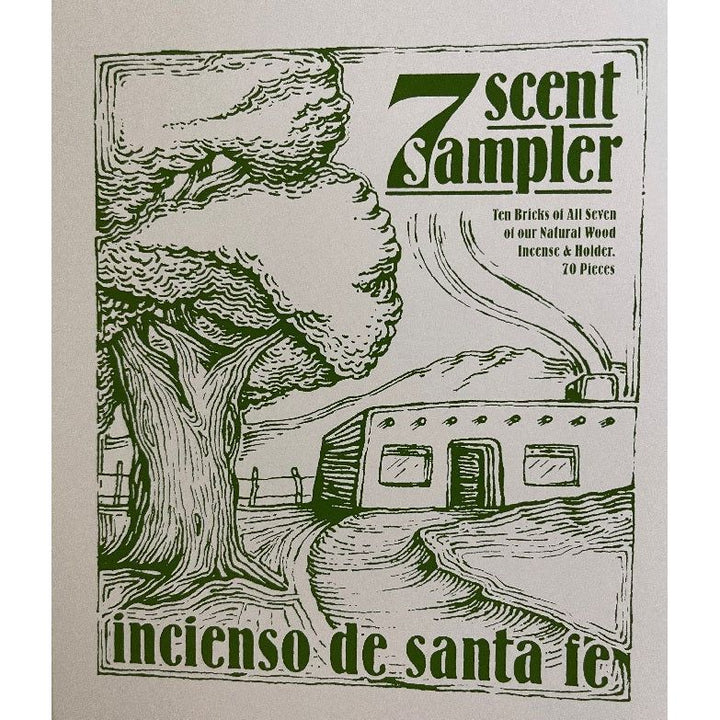 New Mexico 7 Scent Incense Sampler-#1 Ranked New Mexico Salsa & Chile Powder | Made in New Mexico