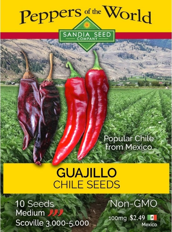 New Mexico Chile Seeds Medium: 3-Pack-#1 Ranked New Mexico Salsa &amp; Chile Powder | Made in New Mexico