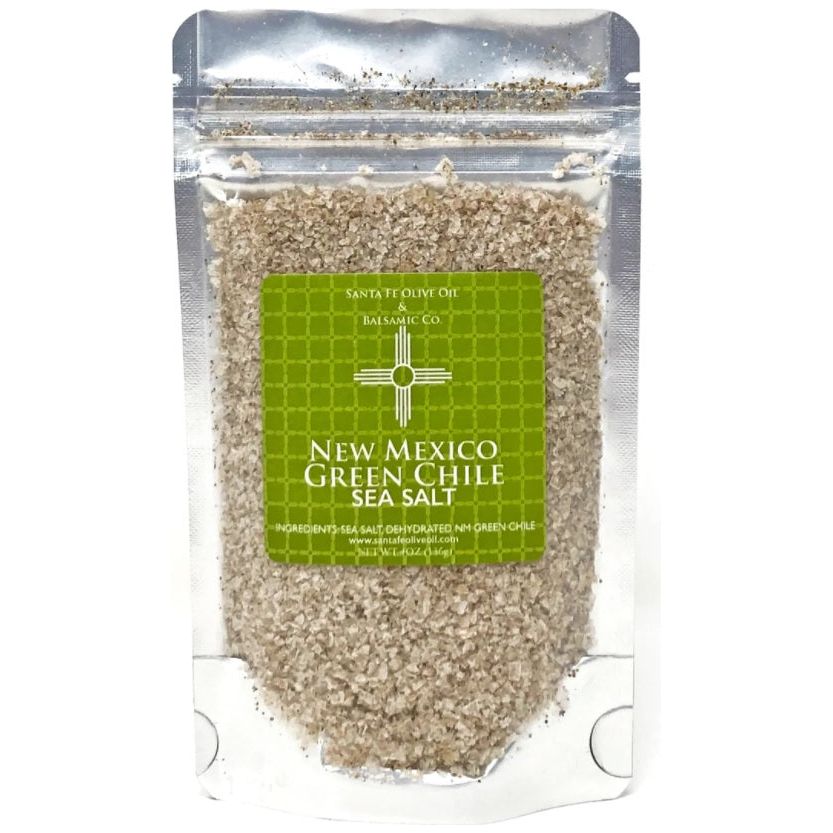 New Mexico Green Chile Sea Salt-#1 Ranked New Mexico Salsa & Chile Powder | Made in New Mexico