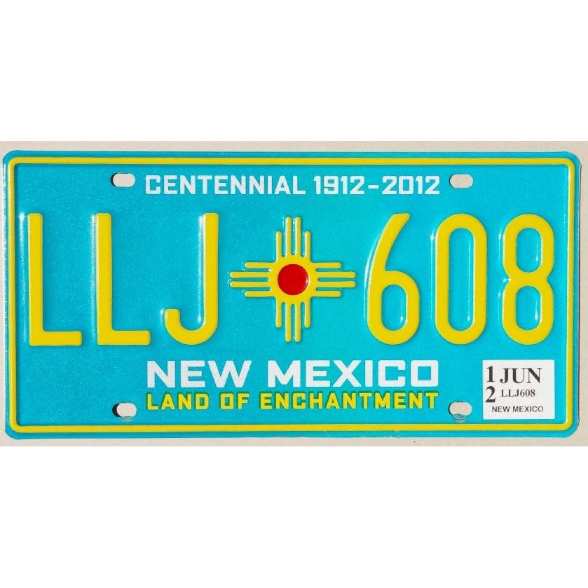 New Mexico License Plate Zia Tee-#1 Ranked New Mexico Salsa & Chile Powder | Made in New Mexico