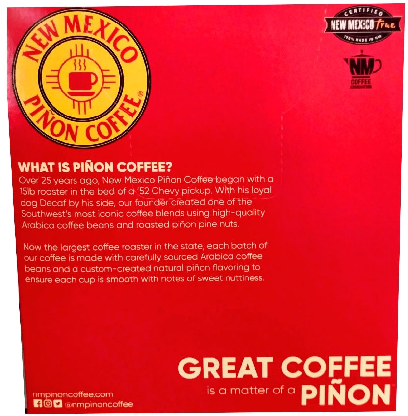 New Mexico Pinon Coffee Single Serve Brew Cups-#1 Ranked New Mexico Salsa &amp; Chile Powder | Made in New Mexico