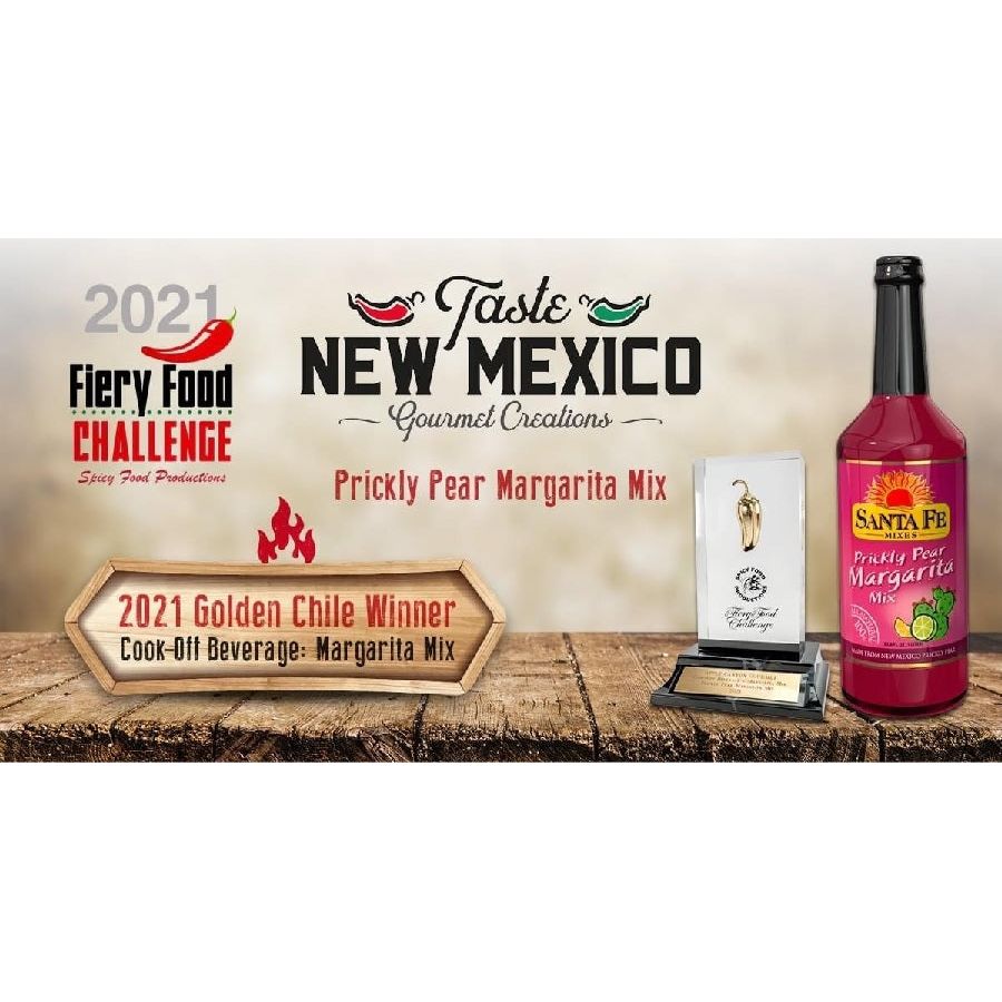 Prickly Pear Margarita Mix-#1 Ranked New Mexico Salsa & Chile Powder | Made in New Mexico