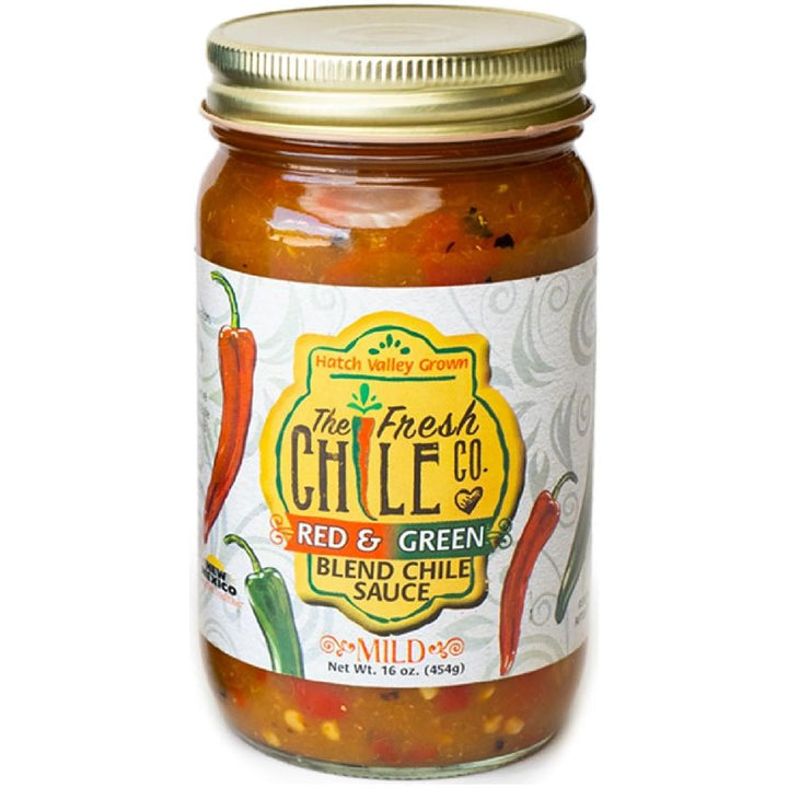 Pure Red & Green Blend Chile Sauce-#1 Ranked New Mexico Salsa & Chile Powder | Made in New Mexico