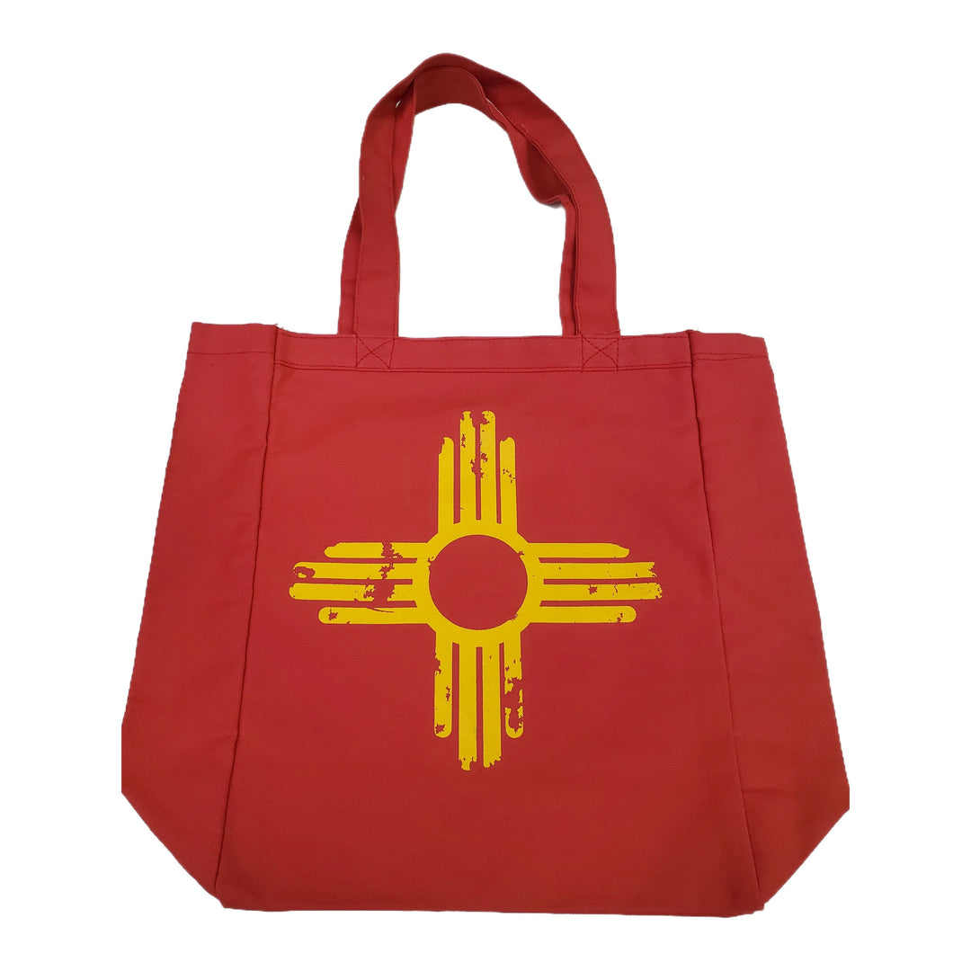 Red Zia Tote Bag-#1 Ranked New Mexico Salsa & Chile Powder | Made in New Mexico