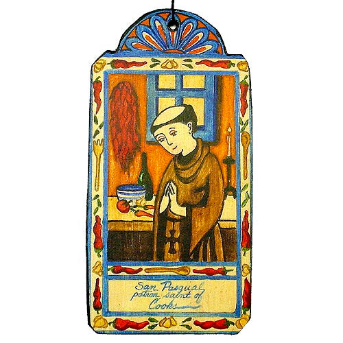 San Pasqual Retablo Wall Hanging-#1 Ranked New Mexico Salsa & Chile Powder | Made in New Mexico