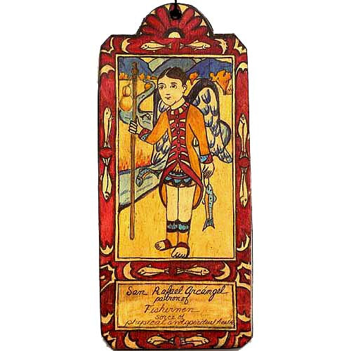 San Rafael Retablo Wall Hanging-#1 Ranked New Mexico Salsa & Chile Powder | Made in New Mexico