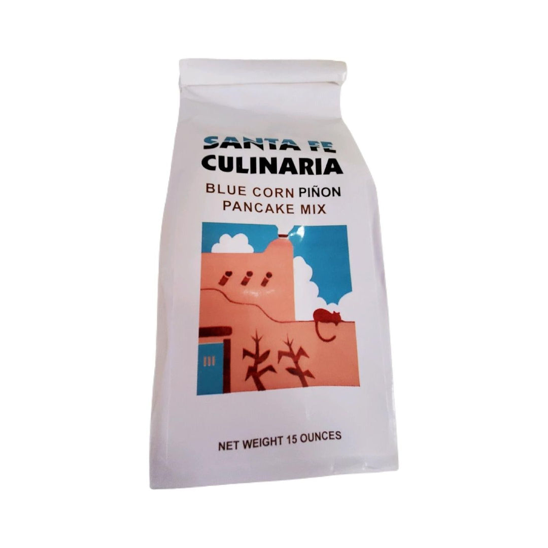 Santa Fe Culinaria Blue Corn Pancake Mixes-#1 Ranked New Mexico Salsa & Chile Powder | Made in New Mexico
