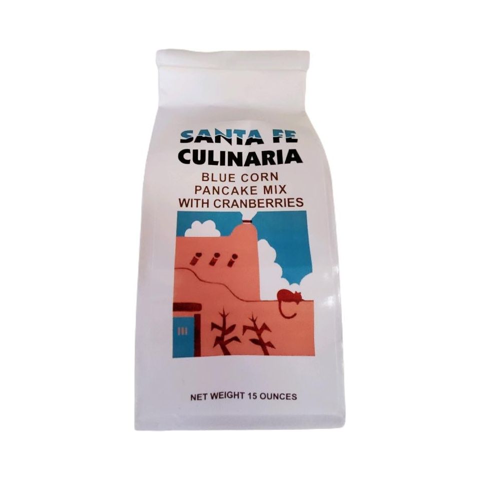 Santa Fe Culinaria Blue Corn Pancake Mixes-#1 Ranked New Mexico Salsa & Chile Powder | Made in New Mexico