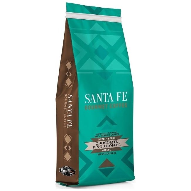 Santa Fe Gourmet Coffee Chocolate Pinon-#1 Ranked New Mexico Salsa & Chile Powder | Made in New Mexico