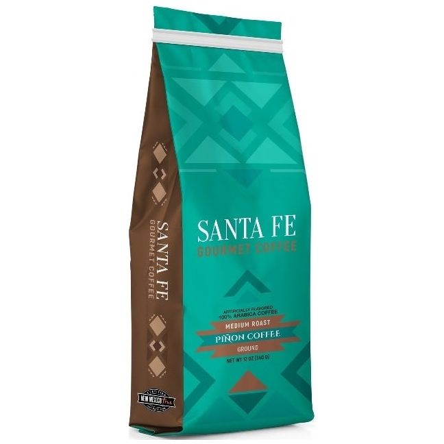 Santa Fe Gourmet Coffee Pinon-#1 Ranked New Mexico Salsa & Chile Powder | Made in New Mexico